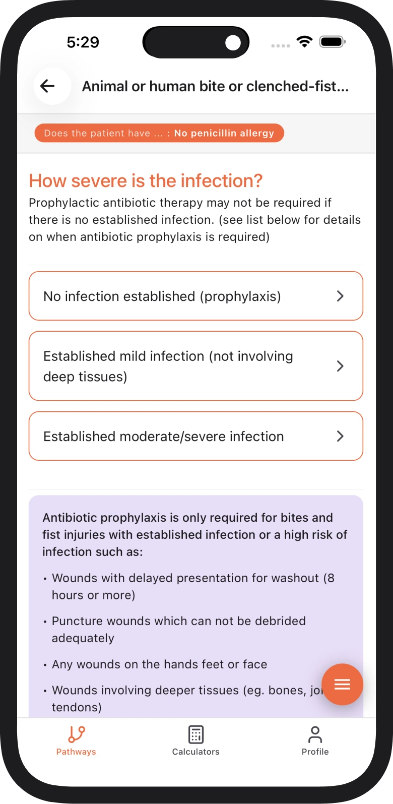 Clinical Branches Mobile App
