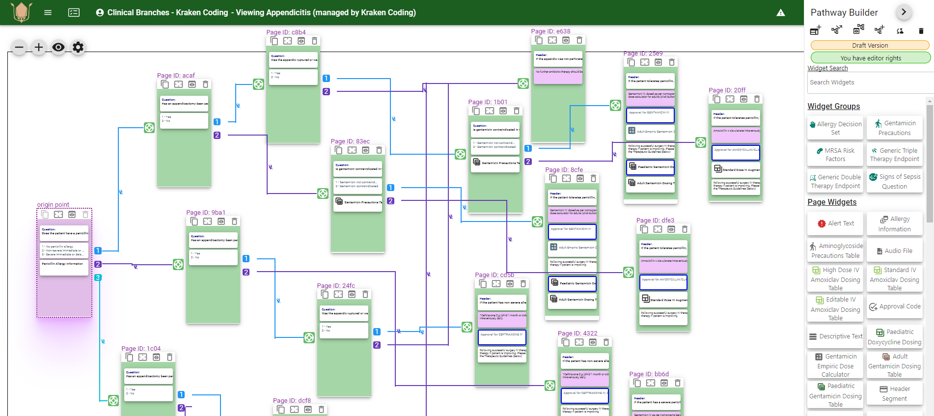 AI-Assisted Pathway Builder Interface